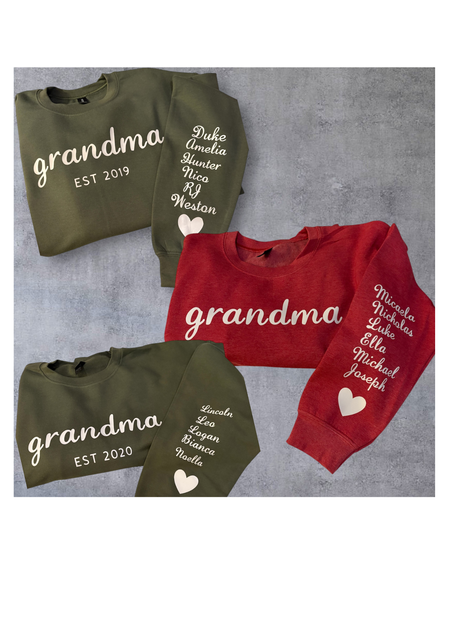 Grandma Customized Sweatshirt